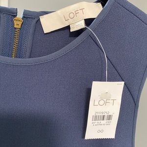 NWT Ann Taylor Loft Navy Dress
